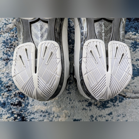 Nike Air Jordan 2009 XX4 White Metallic Silver 343084-161 Basketball Shoes US9.5 - Picture 7 of 9